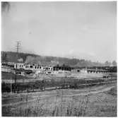 Vägstation Y6, Älandsbro. Vy över byggande av ny vägstation.