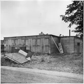 Vägstation BD8, Överkalix. Förrådsbyggnad. Invid väg.