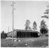 Vägstation BD17, Jokkmokk. Garagebyggnad.