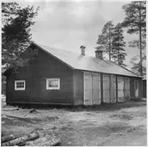 Vägstation BD 19, Arvidsjaur. Garagebyggnad.