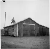 Vägstation BD20, Arjeplog. Förrådsbyggnad.