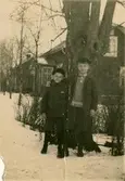 Alingsås bomullsväveris arbetarbostäder i Prästeryd. Rolf och Gustaf Zehlin.
