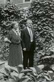Alma Nelson (född i Vommedal, Kållered 1881 - död 1959 i USA) och maken Carl Nelson (svenskfödd), USAs östkust sommaren 1939.