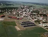 Flygfoto över Ödeshög i Östergötlandslän  135/1970
