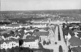 Utsikt från Domkyrkan i Västerås.