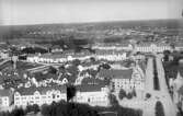 Utsikt från domkyrkan i Västerås.