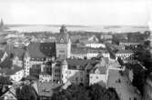 Utsikt från domkyrkan i Västerås.