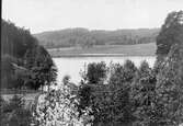 Från Särla över Ramnasjön och området där nu försörjningshemmet ligger år 1895.