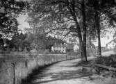 Ramnasjön fr. öster. I fonden Ramnavägen 7. År 1929.