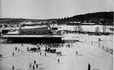 Utsikt från Daltorpskolans gård mot väster år 1931.