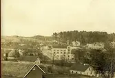 Vy från Stadsparken mot öster år 1891.