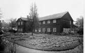 Textilfabriken Kilen i Stadsparken sedd från teaterbron år 1929.