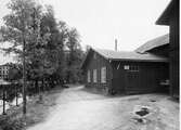 Fabriken Kilen, riven 1929 som ingick i nuvarande Stadsparken sedd från bron söderut.