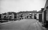 Södra Strandgatan mot väster med kvarteret Perseus t.v. år 1929