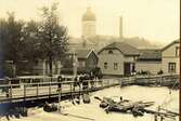 Västerbro ombygges  i 1890-talets början.