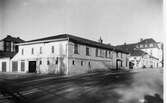 Åsbogatan mot öster med kvarteret Tisbe närmast år 1928.