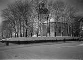 Carolikyrkan från sydost år 1925.