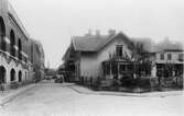 Holmsgatan mot söder från Västerbrogatan år 1928.