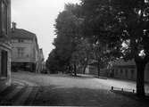 Allégatan söderut från Lilla Brogatan år 1929.