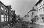 Sandgärdsgatan mot norr från Torggatan år 1929.