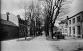 Allégatan norrut från Skolgatan år 1929.