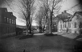 Allégatan norrut med kvarteret Balder år 1927.