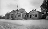 Borås Övre Station där Österlånggatan bytte namn till Skaraborgsvägen taget år 1927.