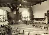 Interiör från Norrbyskolans aula år 1905.