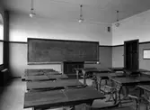 Högre Allmäna Läroverket i Borås (Bäckängsgymnasiet). Skolsal.