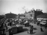 Torghandel på Stora Torget.