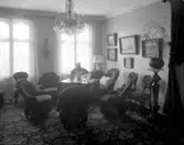 Hagelqvist hem på Sandgärdet, sittgrupp.