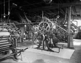 Borås tapetfabrik maskinhall.