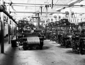 Kinnaströms fabrik, stora vävsalen.