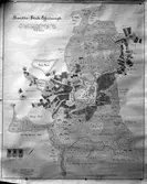 Borås äldsta karta 1600-talet.