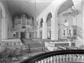 Caroli kyrka, mot orgelläktaren.
