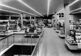 Överblicksbild av butiksinteriör, Domus husgerådsavdelning på Entréplan, invigningen 1963.