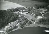 Flygfoto över Odensviholm. Foto: 1964.