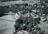 Flygfoto över Rockneby.