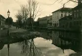 Alingsås bomullsväveri, gamla fabriken.