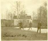 Västerfärnebo sn, Sala kn, Salbohed.
Militärer, c:a 1900.