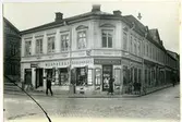 Västerås, kv. Karl, Köpmangatan 1.
Wennbergs bokhandel, 1930-talet.