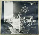 Interiör från Major Meurling's hem, Västerås. 1919.
