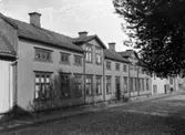 F.d kontrollör Rönqvists hus. Skomakare Kjellgren. Sandgärdsgatan kv. Balder.