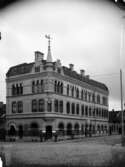 Posthuset vid Västerlånggatan kring sekelskiftet 1900.