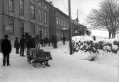 Borås Enskilda Bank, Österlånggatan långt söderut.