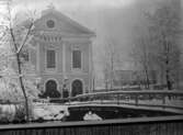 Borås Teater med äldsta bron.