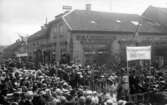 Barnens Dagfirande 1914, Stora Brogatan x Österlånggatan.