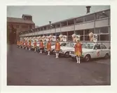 Bilpatrullen med reklam för Läkerol 1971