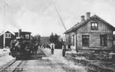 Jönköping-Gripenbergs järnväg vid Siringe station år 1920.