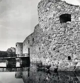 Kronobergs slottsruin. 1950-tal.